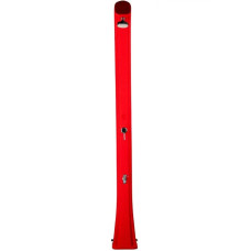 Душ сонячний Aquaviva Happy XL з мийкою для ніг, червоний H420/3027, 35 л