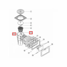 Кришка, яка обертається Kripsol SKSL RSK070.A/ R1230070.0/RSKI0056.00R