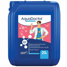 Рідкий дезінфектант на основі активного кисню AquaDoctor Water Shock О2 (20 л)