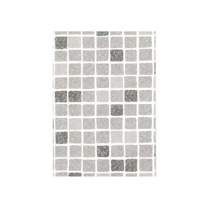 ПВХ плівка для басейну AVfol DECOR — AD – MOSAIC GREY, 1,5 мм, 1,65 м