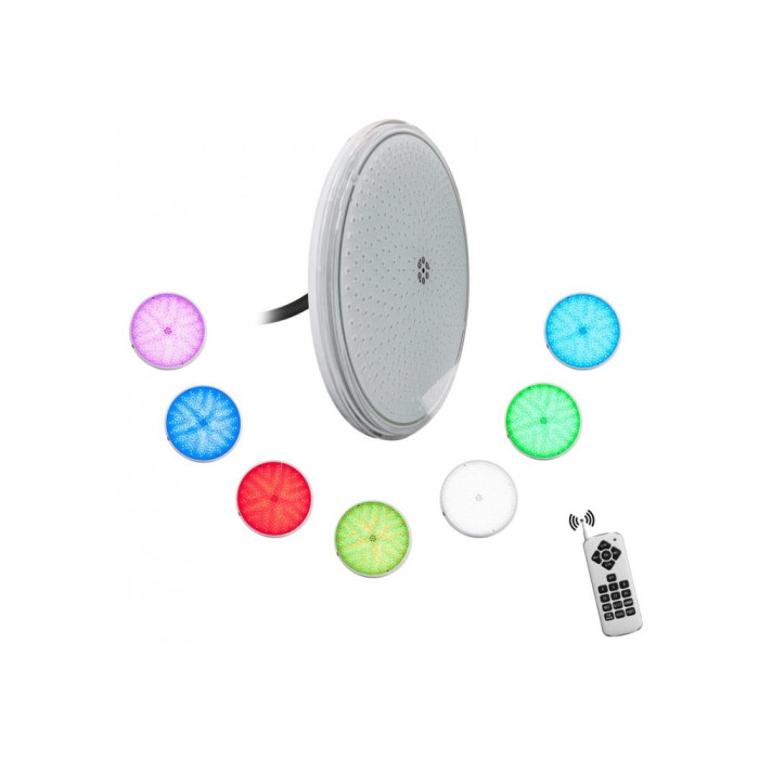 Лампа для басейну, LED,  Cool White, 18 ВТ, 252 led, плоска, 170х12мм