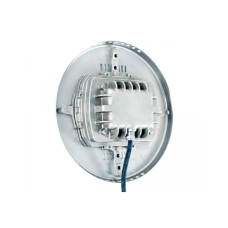 Подводный светодиодный прожектор для бассейна, 4 цвета/16 диодов, 24V/DC, RGBW, 5500LM, 5м кабеля 2х1,5мм2  Ø -270 мм.