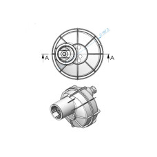Ниша под бетон для прожекторов mini