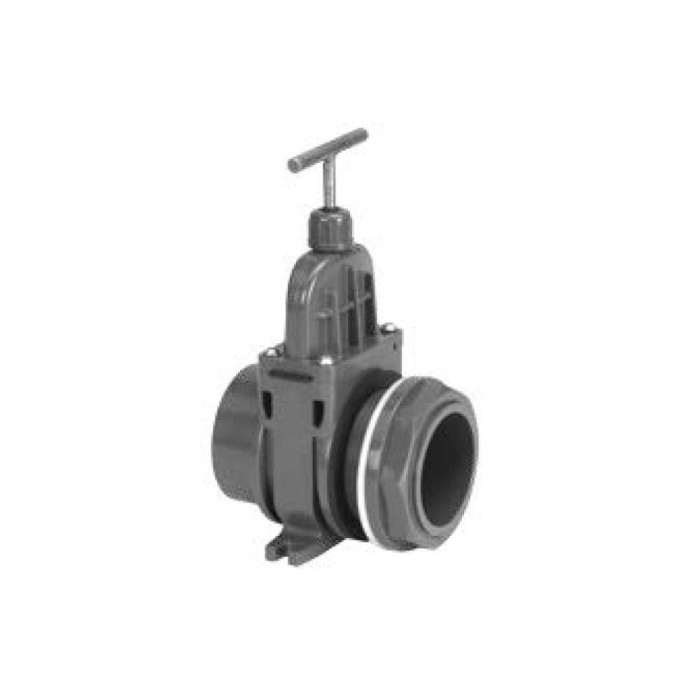 Задвижка 110 мм, с резьбовым зажимом