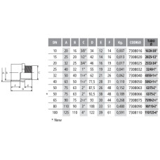 Переходник 75–90 x 2 1/2“ наружн.