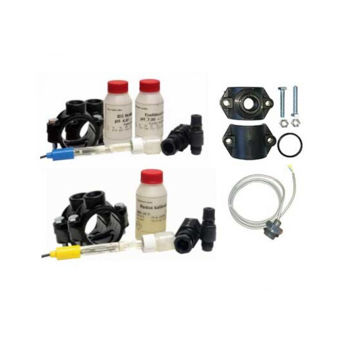 Станція дозування для басейну, VA Swimming pool system basic pH/mV з перистальтичними насосами - 1,5 л/год