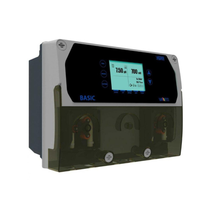 Станція дозування для басейну, VA Swimming pool system basic pH/mV з перистальтичними насосами - 1,5 л/год