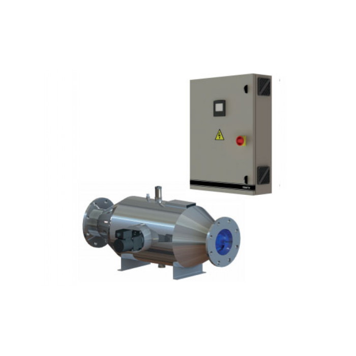 Ультрафіолет для басейну, установка середнього тиску CF 170, 170 м3/год, 3.0 кВт, автоматичний очищувач