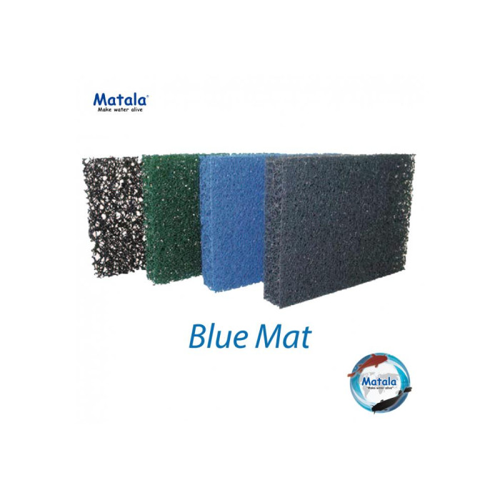 Наповнювач для ставкового фільтра Matala Flex Media Blue 2 м x 1 м x 3.8 см (колір - Блакитний)