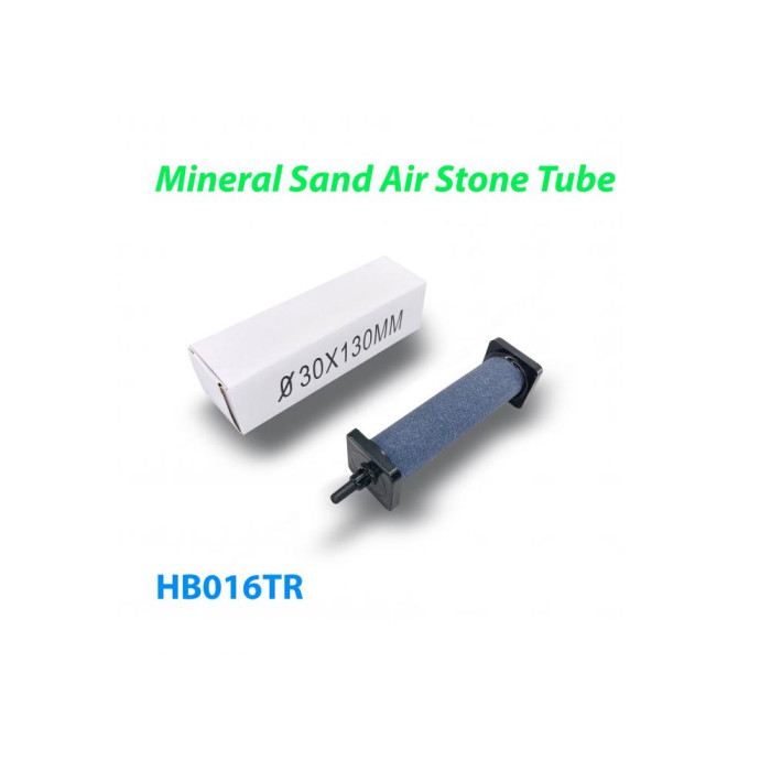 Розпилювач (дифузор) повітряний круглий Mineral Sand Air Stone Tube Ø30 х 130 мм із пластиковими упорами