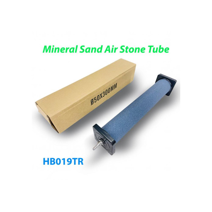 Розпилювач (дифузор) повітряний круглий Mineral Sand Air Stone Tube Ø50 х 300 мм із пластиковими упорами