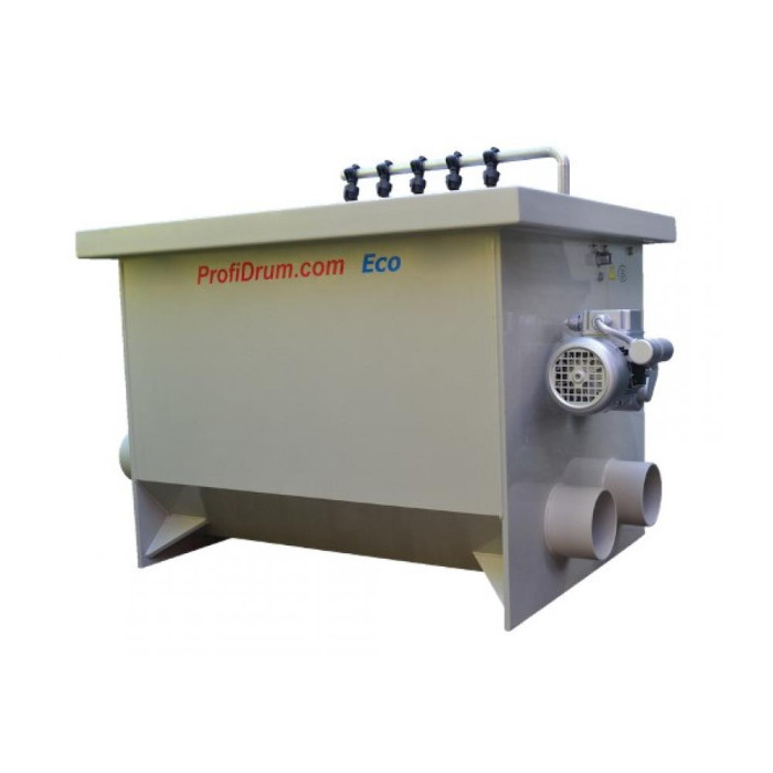 Фільтр для ставка, механічної очистки води барабанного типу ProfiDrum Eco 55/40 для риб Кой та УЗВ