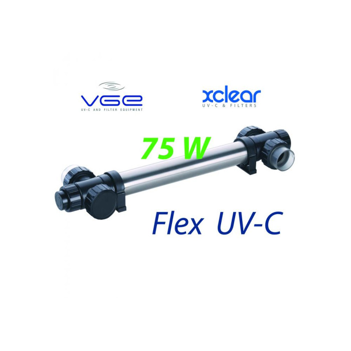 УФ стерилізатор для ставка - Комплект лампи UV-C XClear Budget Flex 75 Watt