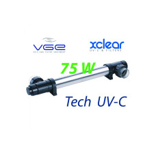 УФ стерилизатор для пруда - Комплект лампы UV-C XClear Budget Tech  75 Watt