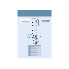УФ стерилизатор для пруда- Комплект лампы UV-C XClear Marine 75W для морской и соленой воды