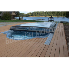 Композитный керамический бассейн HALO 9 Shadow Gray (9,5x3,7x1,5m)