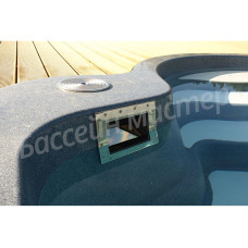Композитный керамический бассейн HALO 9 Shadow Gray (9,5x3,7x1,5m)