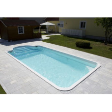 Композитный керамический бассейн HALO 9 Shadow Gray (9,5x3,7x1,5m)
