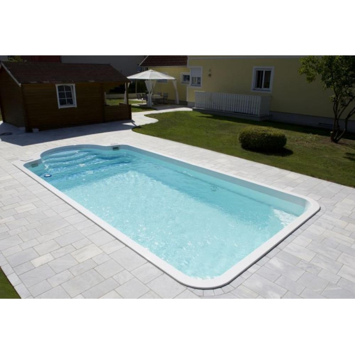 Композитный керамический бассейн HALO 9 Shadow Gray (9,5x3,7x1,5m)