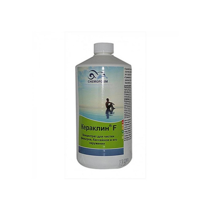 Keraclin F (рідкий). Кислотний високоефективний очисник для закритих басейнів 1 л.