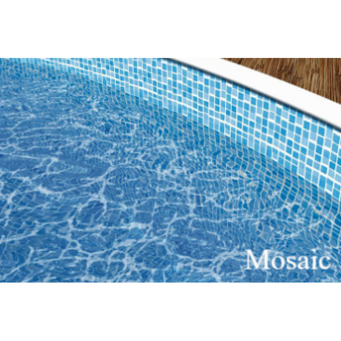 Плівка для збірних басейнів Mountfield 7.3 х 3.7 х 1.2 м колір Mosaic