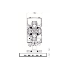 Цифровой дозирующий насос, для бассейна, мембранного типа, TPR803, (PH/RX) TEKNA EVO
