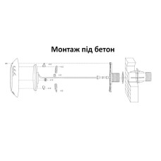 Светильник для бассейна, LED, серия 295, Cool White, 35 ВТ, 441 SMD, 230 х 35 мм