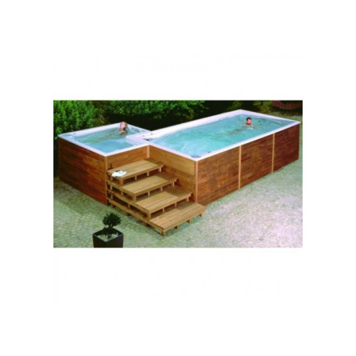 Плавальний басейн SWIM SPA XL + спа басейн COMBI SPA