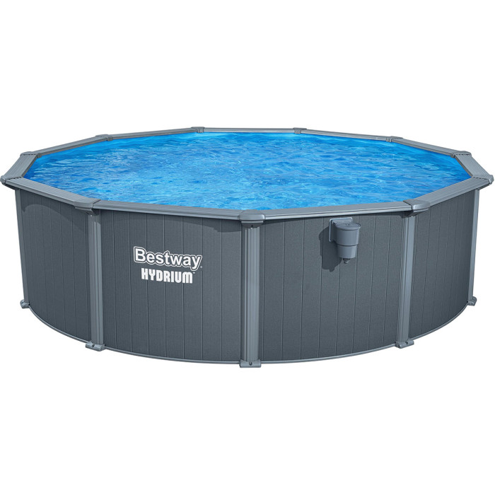 Збірний басейн Bestway Hydrium 561CU (488х132 см) з піщаним фільтром, драбиною та тентом