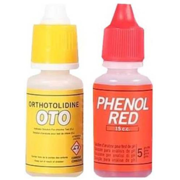 Набір рідин для крапельного тестера AquaDoctor Basic Cl/pH