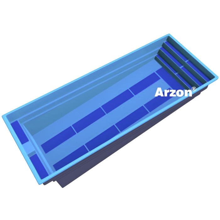 Композитний басейн Arzon Вікторія (1040×410×100–160 см)
