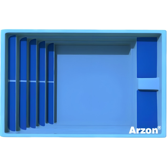 Композитний басейн Arzon Люкс 2 (550х325х150 см)