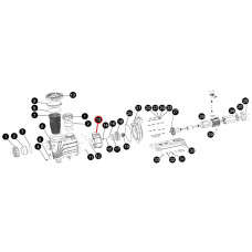 Пластикове кільце дифузора насоса SLP (A09150028 №13)