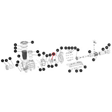 Крильчатка насоса SLP400/400Т, (A03070174 №18)