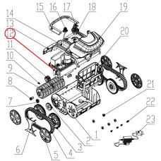 Акумулятор до пилососа Wybotics WY200 (№12 D.2.12.063)