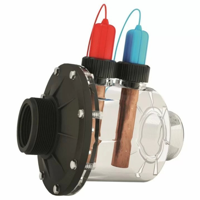 Гідролізер Hayward Aquascenic HD1 (75 м³, іонізація Cu/Ag) з функцією управління басейном
